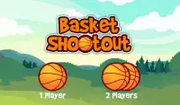 2 Players Basket Shootout Screen Shot 0