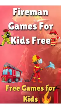 Fireman Game, Fire Truck Games Screen Shot 0