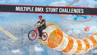 BMX-Zyklus-Stunt-Radrennen Screen Shot 1