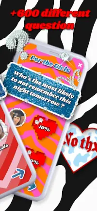For the girls - Party Game Screen Shot 1