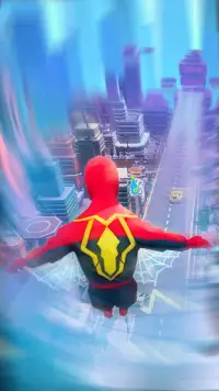 Super Heroes Fly: Sky Dance - Running Game Screen Shot 0