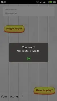 SCAry game of words Screen Shot 0