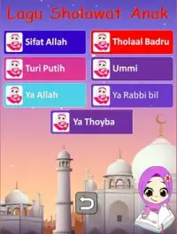 Sholawat Anak Populer Screen Shot 1