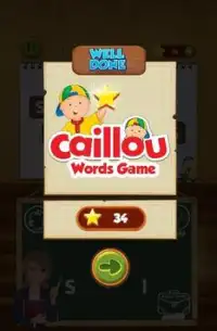 Caillou Word Connect - Word Search Game For Kids Screen Shot 6