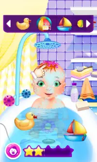 Baby Caring Shower And Dress Up Juegos de bebé Screen Shot 4