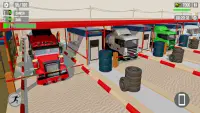 Cargo Truck Gas Station Games Screen Shot 3
