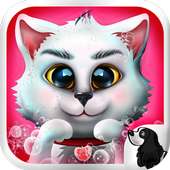 Kitty Pet Wash Dressup Game