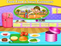 Koki dapur truk makanan: game memasak restoran Screen Shot 3