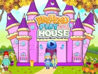 Pretend Play Doll House: Town Family Mansion Fun Screen Shot 0