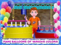 Fabbrica di balloon maker mania Gioco per bambini Screen Shot 4