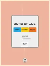 2048 Balls Screen Shot 0