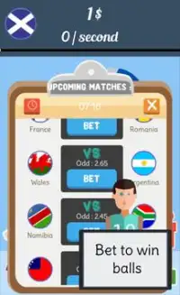 Rugby World Cup Clicker Screen Shot 11