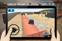 cargo train car transporter 3D Screen Shot 2