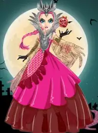 Dress up Ever After Evil Raven Queen Screen Shot 3