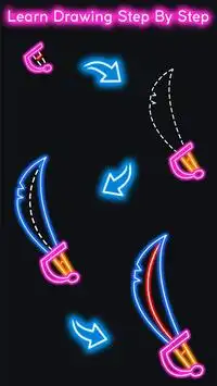 How to Draw Glow Weapon Screen Shot 5