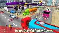 Oil Truck Transport Driver Simulator - Truck Games Screen Shot 3
