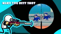 One Gun 2 Stickman 武器さら ガンvsガン サバイバル クールなゲーム Screen Shot 2
