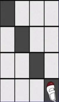 Floor Piano Mahjong Solitaire Black And White Tile Screen Shot 0