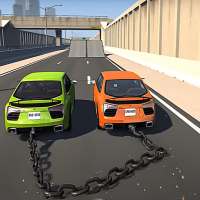Chained Cars Impossible Stunts 3D : Car Games 2020