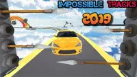Multi Car Impossible tracks stunt games 2019 Screen Shot 4