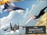 F18 F16 Dogfight Air Attack 3D Screen Shot 5