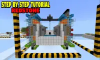 Addon Redstone StepbyStep Tutorial for MinecraftPE Screen Shot 1