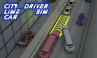 City limo car driver sim Screen Shot 2