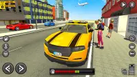 Crazy Taxi Car Driving Game 3D Screen Shot 4