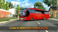 Coach Mini Bus Car Simulator 2 Screen Shot 1