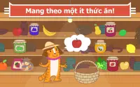 Cats Pets Picnic! Game Giáo Dục & Trò Chơi Cho Bé! Screen Shot 12