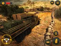 World War Army Cargo Truck: Battle Simulator Screen Shot 6