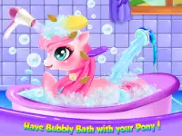 putri Pony Kecantikan Pencitraan: Unicorn Salon Screen Shot 4