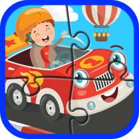 Puzzlespiele: Autos, Züge und Flugzeuge für Kinder