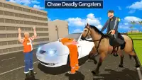 Policía Horse Street Crime Chase: NY City Cop Duty Screen Shot 1