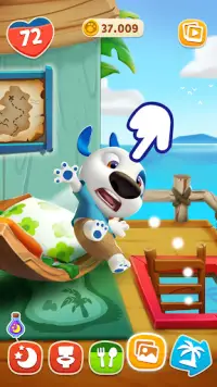 My Talking Hank: Islands Screen Shot 1