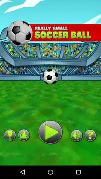Really Small Soccer Ball Screen Shot 0