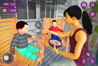 Virtual Twins mom: Mother Simulator Family life Screen Shot 4