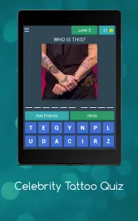 Celebrity Tattoo Quiz Screen Shot 9