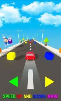 Twisty Color Car Racing Road Game Screen Shot 11