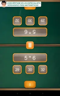 2 Jugadores Juegos Matemáticos Screen Shot 2