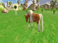 Lucu Kuda Pony Simulator naik Screen Shot 6