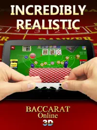 Baccarat Online 3D Free Casino Screen Shot 5