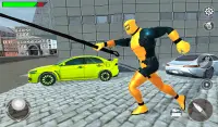 Super Rope Hero Gangster - Grand Crime City Game Screen Shot 4