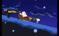 Flying Santa Cat Screen Shot 6