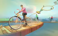 Unmögliches Fahrrad Rennen Stunts Tracks 3D Screen Shot 10