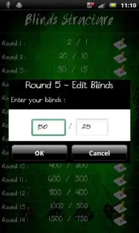 Holdem Poker Timer Screen Shot 3