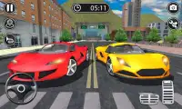 Sports Car Driving Sim 2019 - Racing Traffic 3D Screen Shot 0