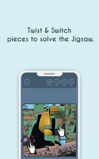 Twist & Switch Jigsaw Puzzle Screen Shot 1