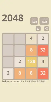 2048 | Addictive and Funny Number Puzzle Game Screen Shot 3