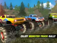 Rally de caminhão monstro offroad: corrida desafi Screen Shot 1